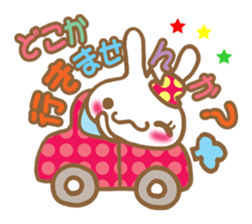 Rabbit "Usa chan" talk ver1 sticker #1587145