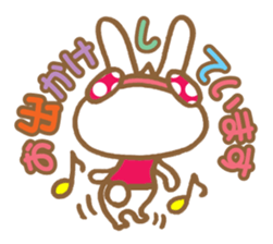 Rabbit "Usa chan" talk ver1 sticker #1587150