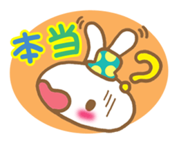 Rabbit "Usa chan" talk ver1 sticker #1587153