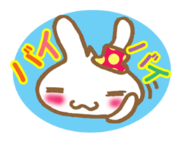 Rabbit "Usa chan" talk ver1 sticker #1587156