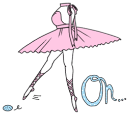 Torso Ballerina sticker #1587277