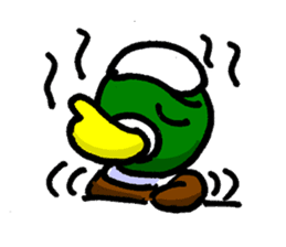 Wild duck sticker #1587298