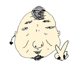 Neighbor Uncles / by wataru studio sticker #1587351