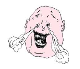 Neighbor Uncles / by wataru studio sticker #1587355