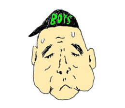 Neighbor Uncles / by wataru studio sticker #1587362