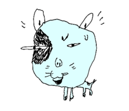 Neighbor Uncles / by wataru studio sticker #1587366