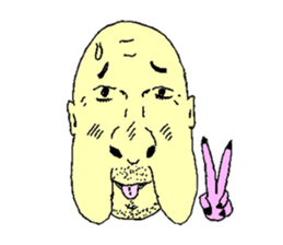 Neighbor Uncles / by wataru studio sticker #1587370