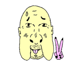 Neighbor Uncles / by wataru studio sticker #1587370