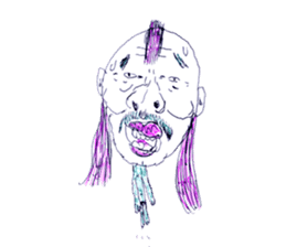 Neighbor Uncles / by wataru studio sticker #1587375