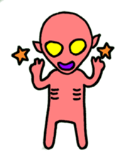 Everyday of alien sticker #1587536