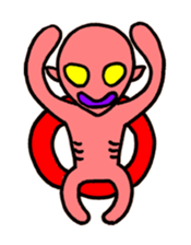 Everyday of alien sticker #1587548