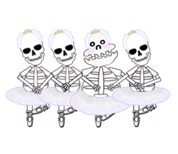 Chubby Skull Part 2(English Ver.) sticker #1588153