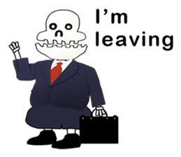 Chubby Skull Part 2(English Ver.) sticker #1588155