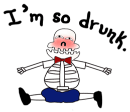 Chubby Skull Part 2(English Ver.) sticker #1588157