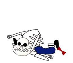 Chubby Skull Part 2(English Ver.) sticker #1588159