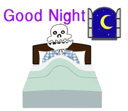 Chubby Skull Part 2(English Ver.) sticker #1588161