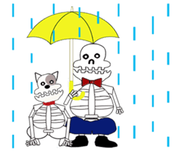 Chubby Skull Part 2(English Ver.) sticker #1588170