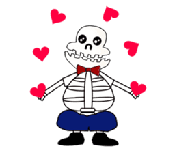 Chubby Skull Part 2(English Ver.) sticker #1588171