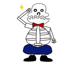 Chubby Skull Part 2(English Ver.) sticker #1588173