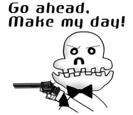 Chubby Skull Part 2(English Ver.) sticker #1588174