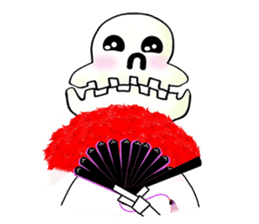 Chubby Skull Part 2(English Ver.) sticker #1588175