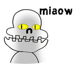 Chubby Skull Part 2(English Ver.) sticker #1588177