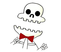 Chubby Skull Part 2(English Ver.) sticker #1588178