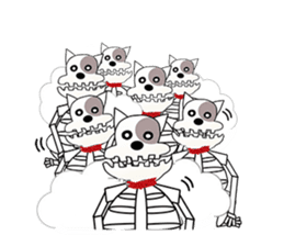 Chubby Skull Part 2(English Ver.) sticker #1588182