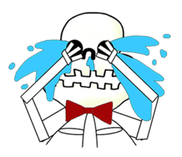 Chubby Skull Part 2(English Ver.) sticker #1588184