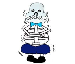 Chubby Skull Part 2(English Ver.) sticker #1588185