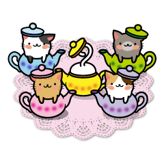 Teapot cat -BUCHI-