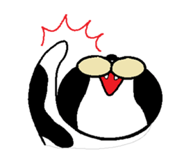 Stuffed toys of the cats sticker #1590022