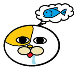 Stuffed toys of the cats sticker #1590025