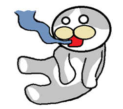 Stuffed toys of the cats sticker #1590027