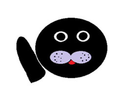 Stuffed toys of the cats sticker #1590028