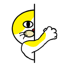 Stuffed toys of the cats sticker #1590032