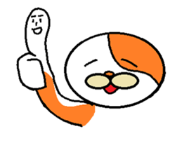 Stuffed toys of the cats sticker #1590039