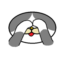 Stuffed toys of the cats sticker #1590043