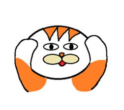 Stuffed toys of the cats sticker #1590045