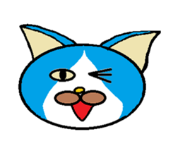 Stuffed toys of the cats sticker #1590055