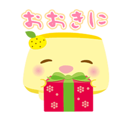 Hannari Tofu and Kyoto dialect sticker #1590192