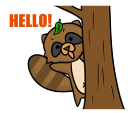 Tanukiti ~English~ sticker #1590297