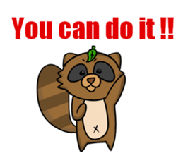 Tanukiti ~English~ sticker #1590298