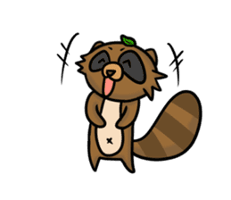 Tanukiti ~English~ sticker #1590306