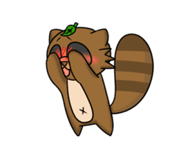 Tanukiti ~English~ sticker #1590320