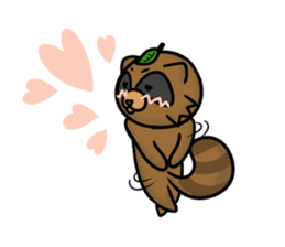 Tanukiti ~English~ sticker #1590321