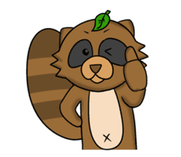 Tanukiti ~English~ sticker #1590324