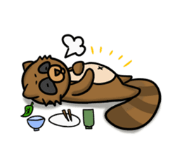 Tanukiti ~English~ sticker #1590330