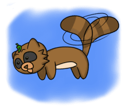 Tanukiti ~English~ sticker #1590336