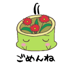 Sogetsu official mascot Ikeru-chan sticker #1590540